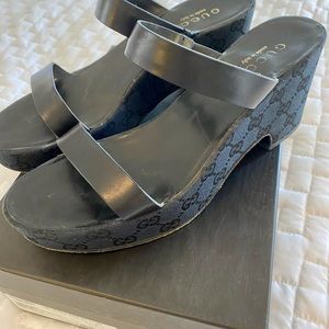 Gucci platform sandals